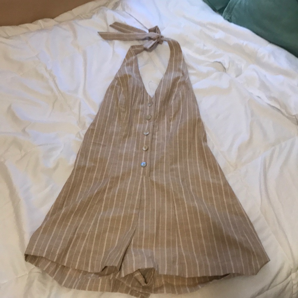 NWOT Striped Romper